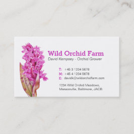 Cartões de visitas do cultivador do