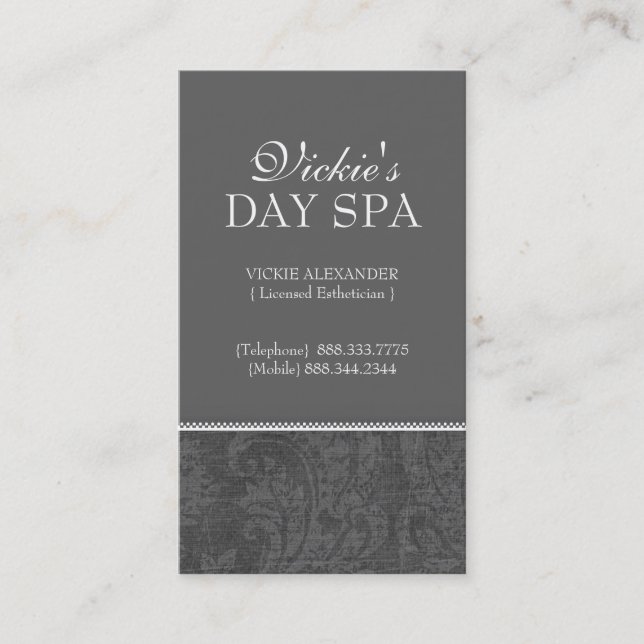 Cartões de visitas do Damasco (Frente)