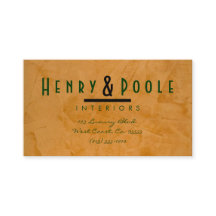 Cartões de visitas do Designer de Interior Russo C