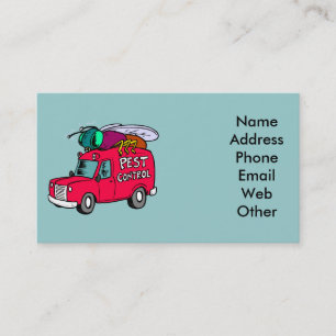 Cartões de visitas do Exterminator