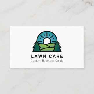 Cartões de visitas do Landscape Care