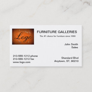 Cartões de visitas do logotipo Classic Terracotta