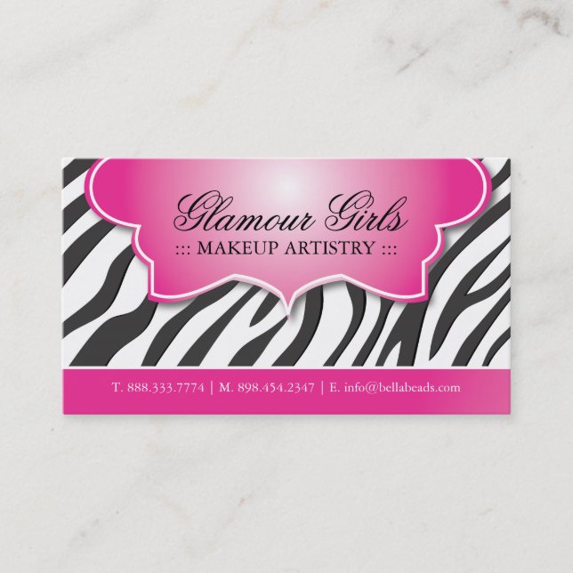 CARTÕES DE VISITAS DO MAQUILHADOR (Frente)