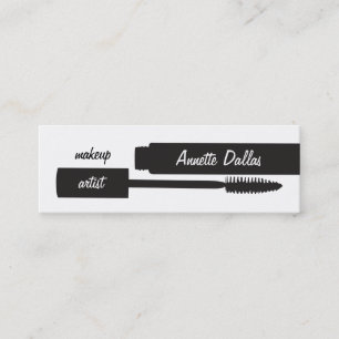 Cartões de visitas do maquilhador