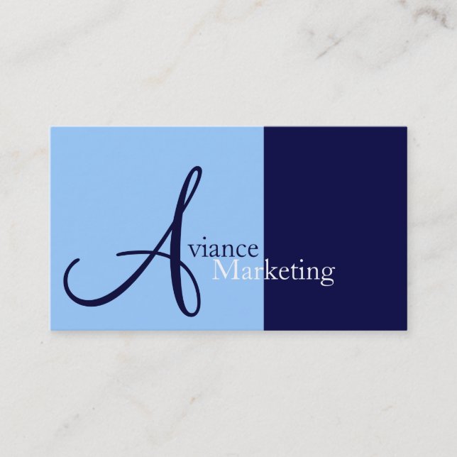 Cartões de visitas do marketing (Frente)