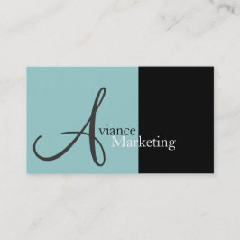 Cartões de visitas do marketing