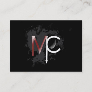 cartões de visitas do midnightcrowd