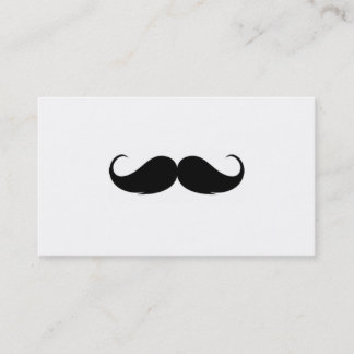 Cartões de visitas do Moustache