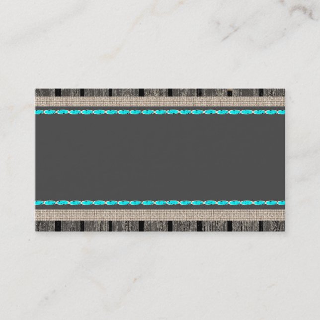 Cartões de visitas do nativo americano (Frente)