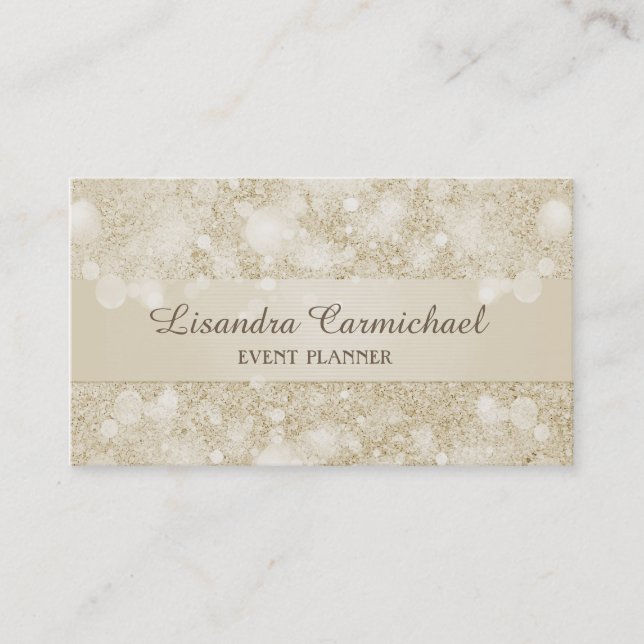 Cartões de visitas do Planejador de Eventos do Moc (Frente)