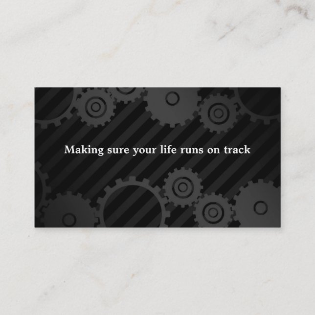 Cartões de visitas do porteiro (Frente)