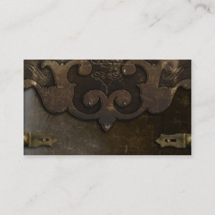Cartões de visitas do profissional de Steampunk d