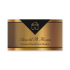Cartões de visitas do Realtor Clássico