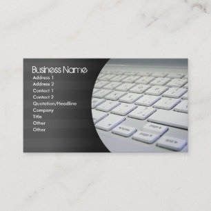 Cartões de visitas do reparo do computador