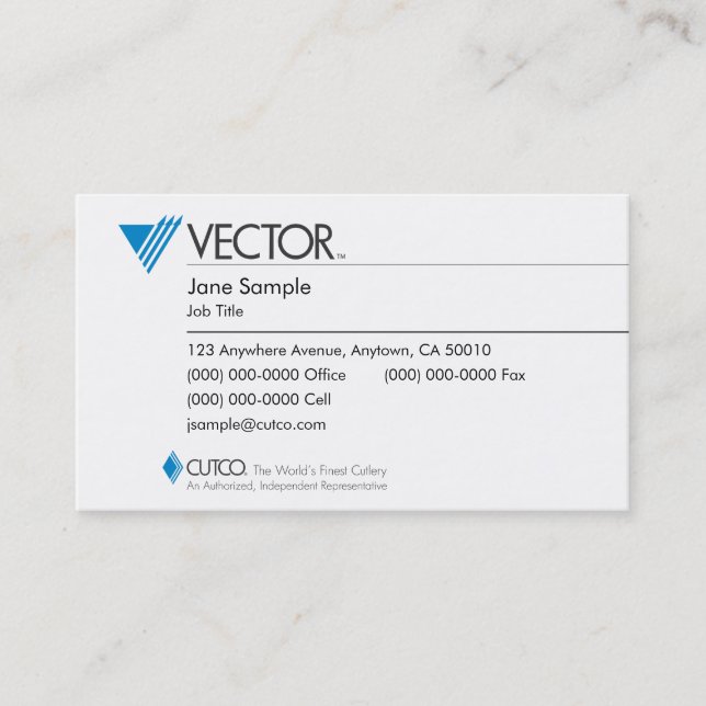 Cartões de visitas do representante & do gerente (Frente)