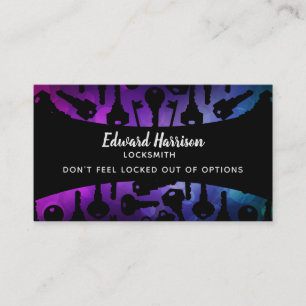 Cartões de visitas do serralheiro