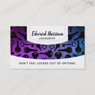 Cartões de visitas do serralheiro