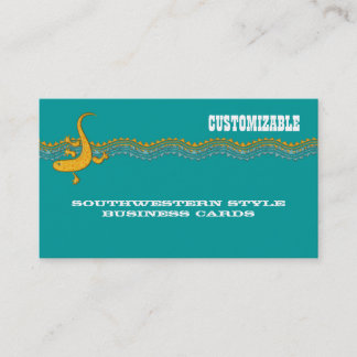 Cartões de visitas do sudoeste customizáveis do