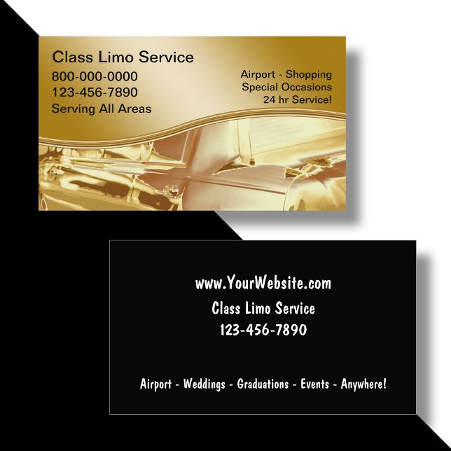 Cartões de visitas do táxi (Criador carregado)