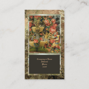 Cartões de visitas do Victorian