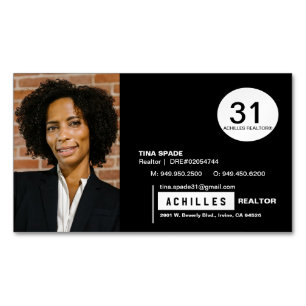 Cartões de visitas dobráveis para Realtors