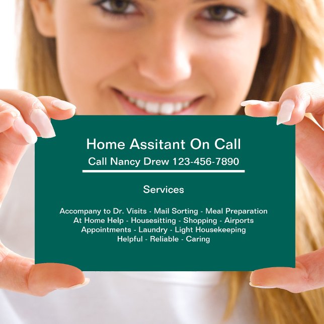 Cartões de visitas domésticos Companion (Criador carregado)