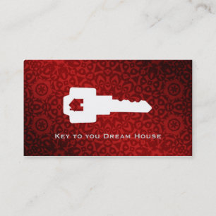 Cartões de visitas dos bens imobiliários