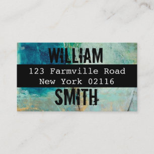 cartões de visitas dos grafites da degradação