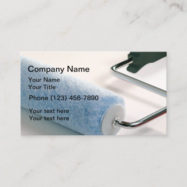 Cartões de visitas dos pintores (Frente)