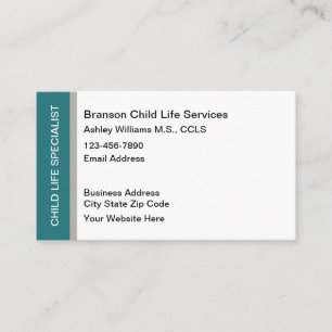 Cartões de visitas Editáveis Especialistas em Vida