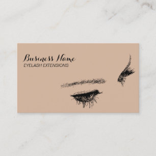 Cartões de visitas Elegant Eyelash Extensions
