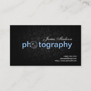 Cartões de visitas Elegante de Fotografia do Dama