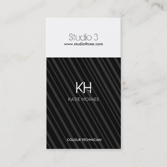 Cartões de visitas elegantes (Frente)