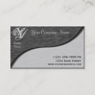 Cartões de visitas elegantes