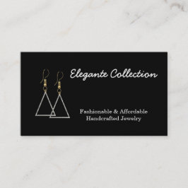 cartões de visitas elegantes de joalharia artesana