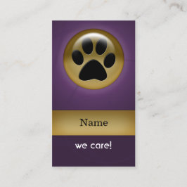 cartões de visitas elegantes para o tratamento de