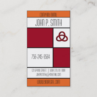 Cartões de visitas encaixotados da modificação