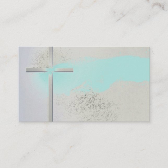 Cartões de visitas espirituais religiosos do (Frente)