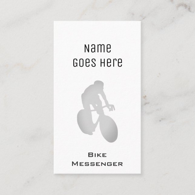 Cartões de visitas "essenciais" do mensageiro da (Frente)