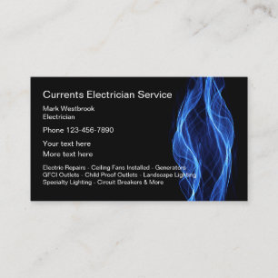 Cartões de visitas Exclusivos de Serviço Eletrô