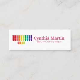 Cartões de visitas feitos sob encomenda magros do