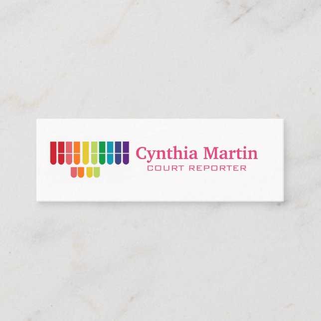 Cartões de visitas feitos sob encomenda magros do (Frente)