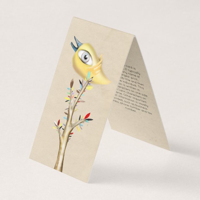 Cartões de Visitas Folha Dupla (Frente)