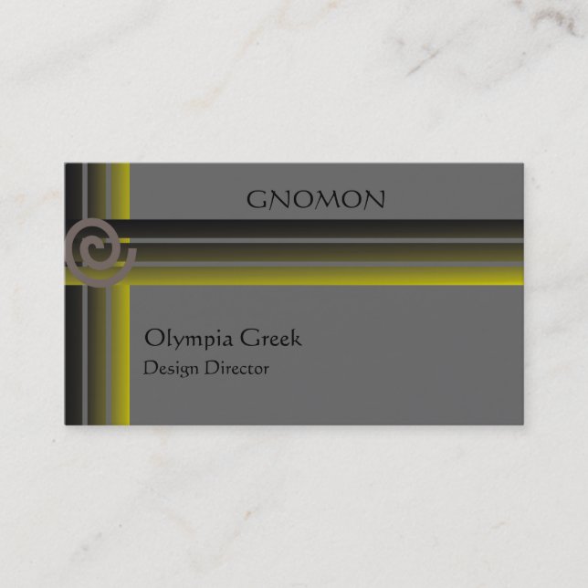 Cartões de visitas geométricos (Frente)