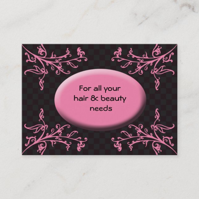 Cartões de visitas Hair Salon (Frente)
