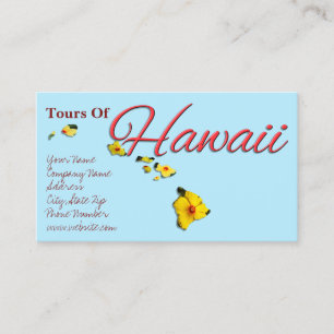 cartões de visitas - HAWAII