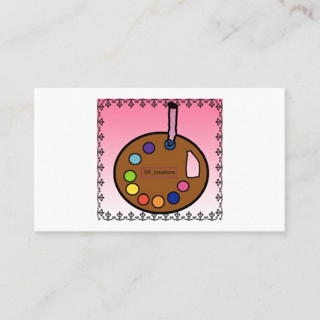 Cartões de visitas impressos de logotipo (Frente)