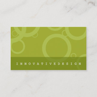 Cartões de visitas inovadores de Design