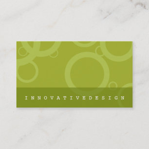 Cartões de visitas inovativos do design