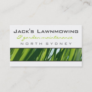 cartões de visitas > lawnmowing [limão: carvão